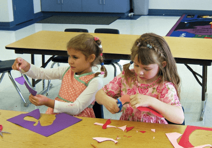 Playing funny games and learn numbers and letters.